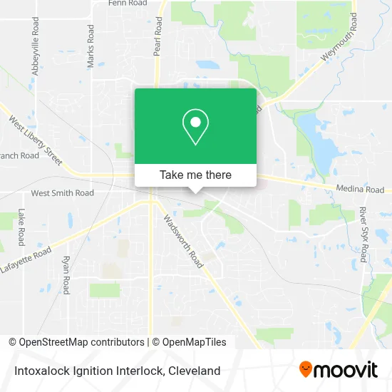 Intoxalock Ignition Interlock map
