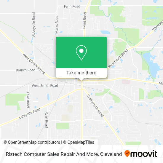 Riztech Computer Sales Repair And More map