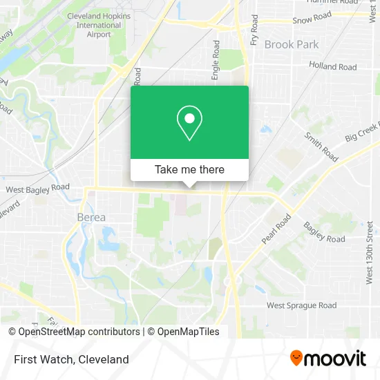 First Watch map