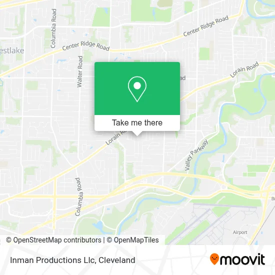 Inman Productions Llc map