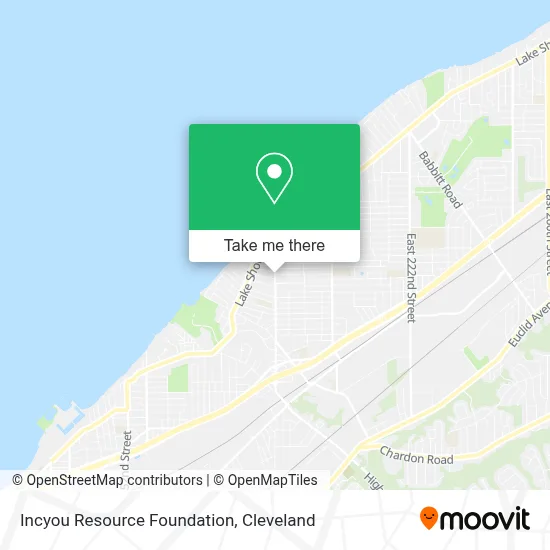 Incyou Resource Foundation map
