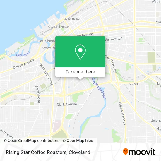 Rising Star Coffee Roasters map
