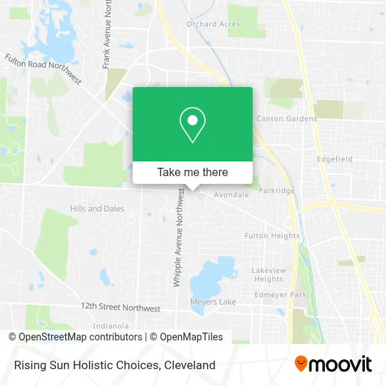 Rising Sun Holistic Choices map
