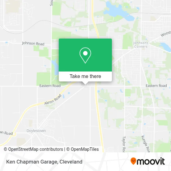 Ken Chapman Garage map
