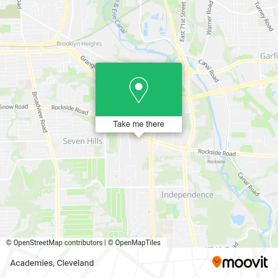 Academies map