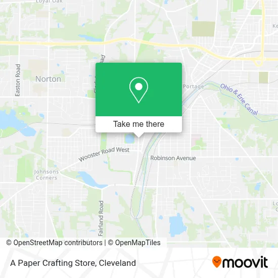 A Paper Crafting Store map