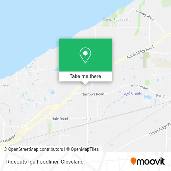 Rideouts Iga Foodliner map