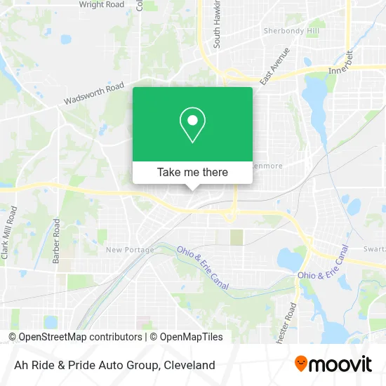 Ah Ride & Pride Auto Group map