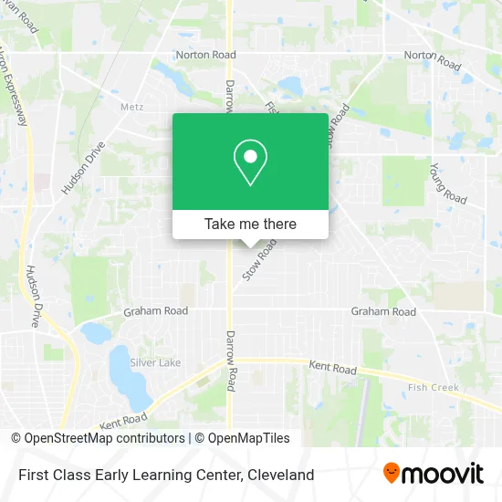First Class Early Learning Center map