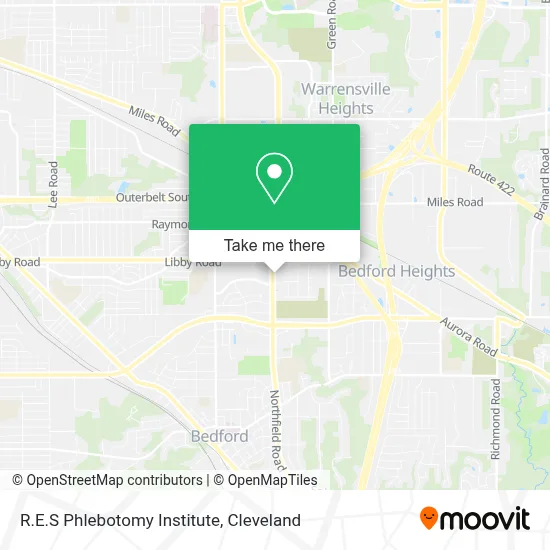 R.E.S Phlebotomy Institute map