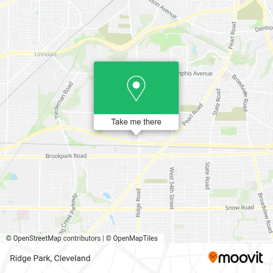 Ridge Park map