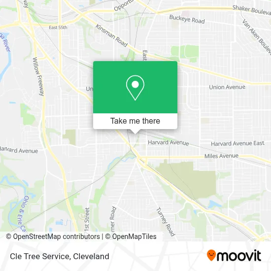 Cle Tree Service map