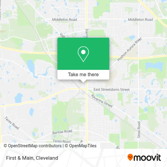 First & Main map