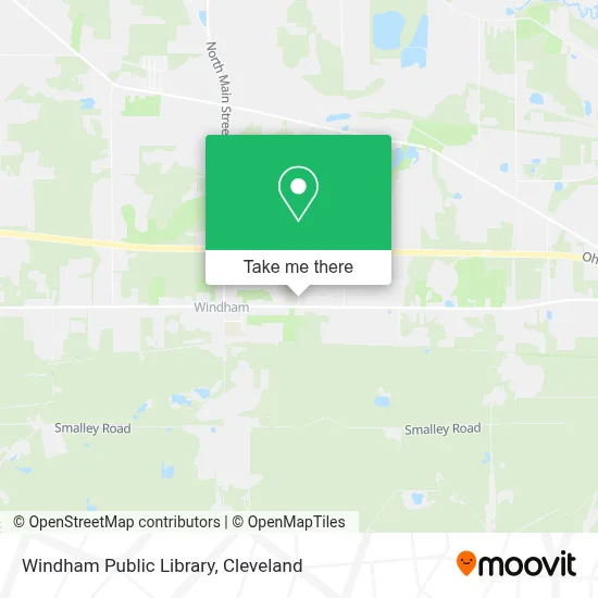 Windham Public Library map