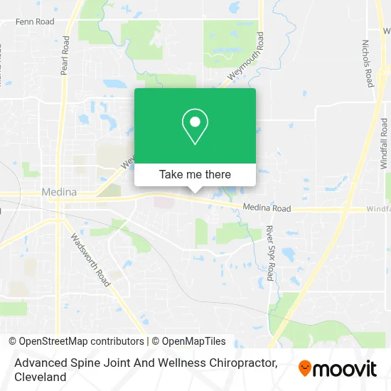 Advanced Spine Joint And Wellness Chiropractor map