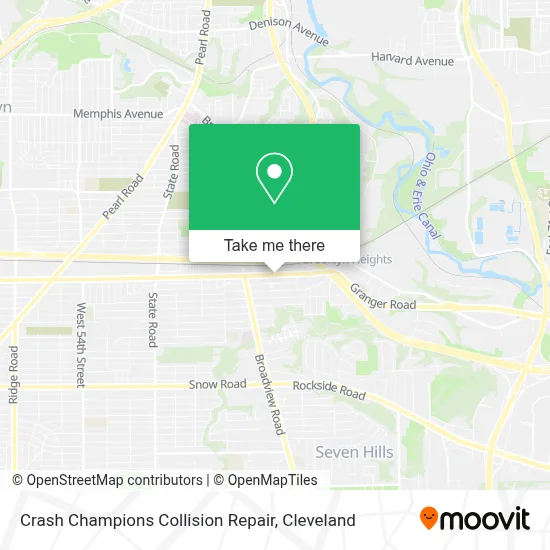 Crash Champions Collision Repair map