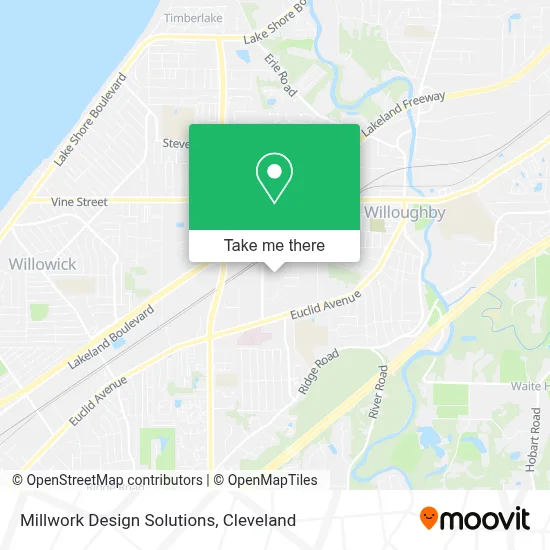 Millwork Design Solutions map