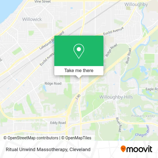 Ritual Unwind Massotherapy map