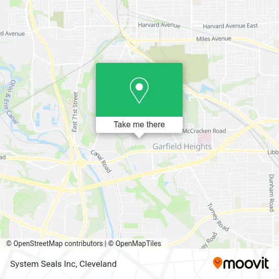 System Seals Inc map