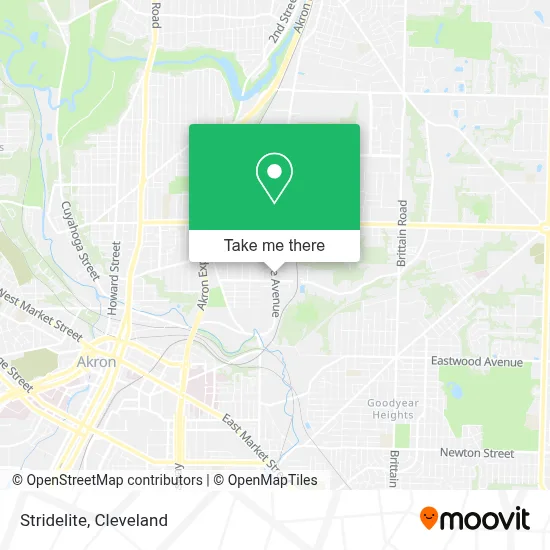 Stridelite map