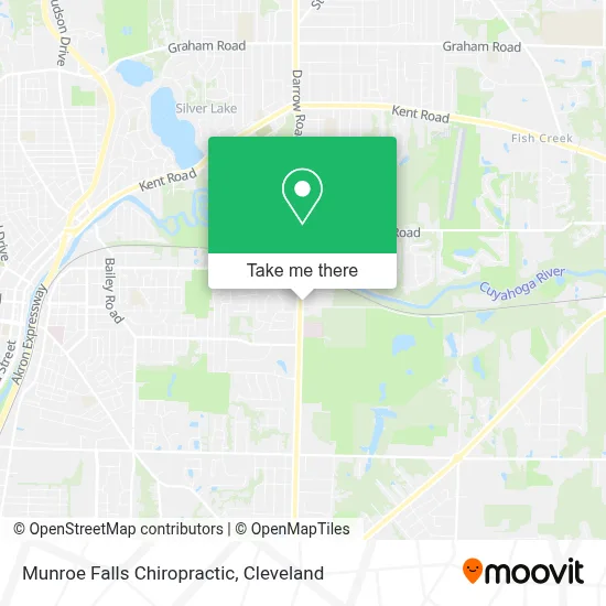 Munroe Falls Chiropractic map