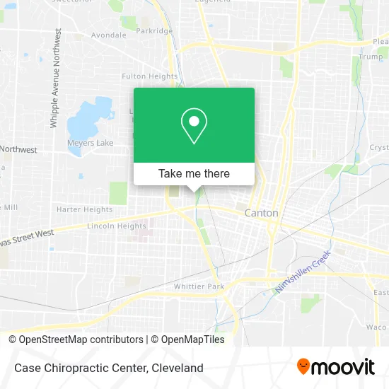 Case Chiropractic Center map