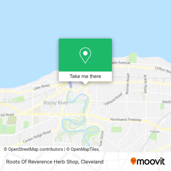 Roots Of Reverence Herb Shop map
