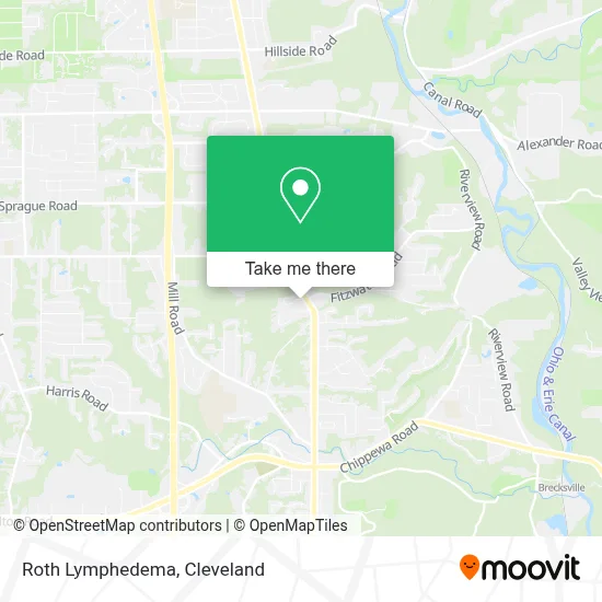 Roth Lymphedema map