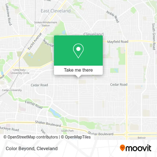 Color Beyond map