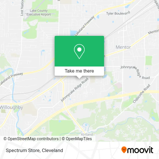 Spectrum Store map