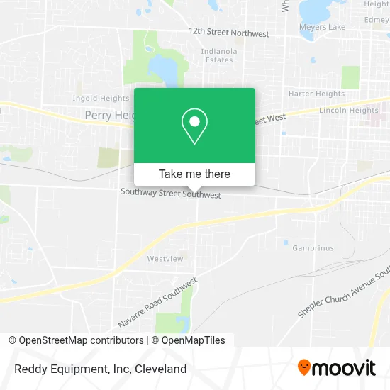 Reddy Equipment, Inc map