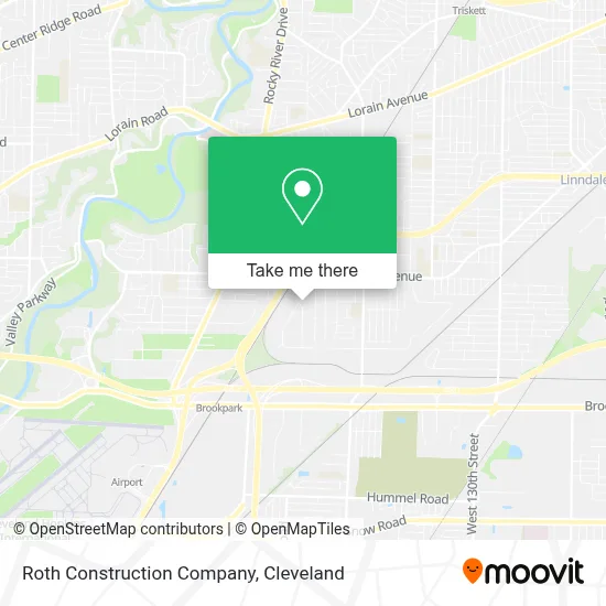 Roth Construction Company map