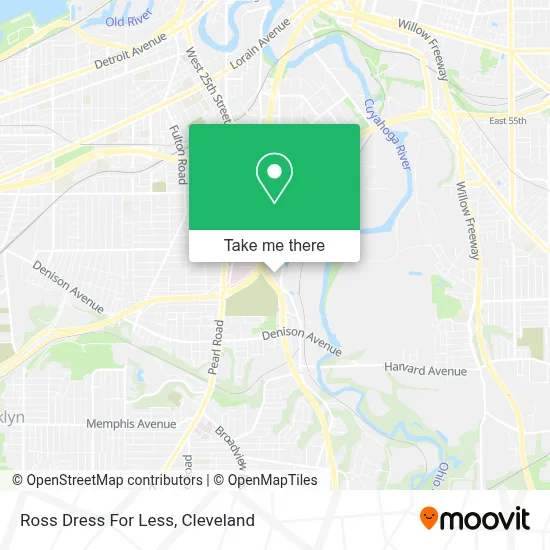 Ross Dress For Less map