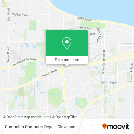 Compohio Computer Repair map