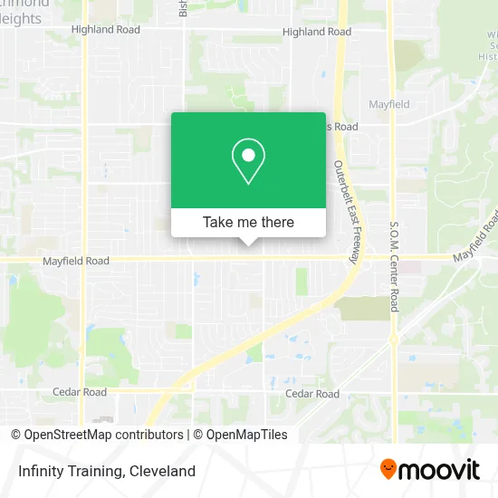 Infinity Training map