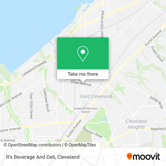 R's Beverage And Deli map