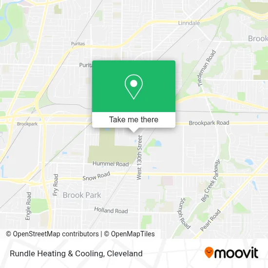 Rundle Heating & Cooling map
