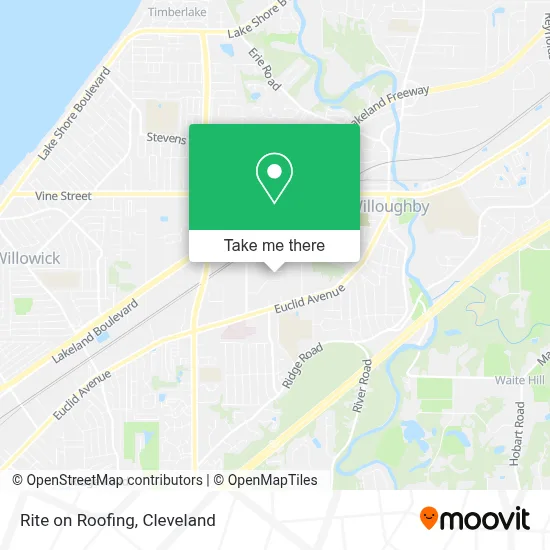 Rite on Roofing map