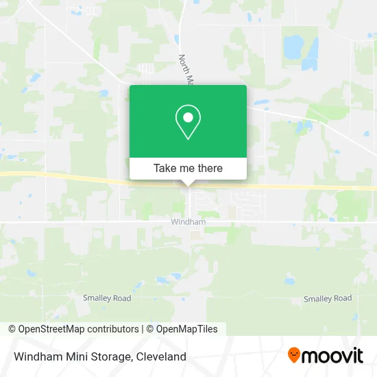 Windham Mini Storage map