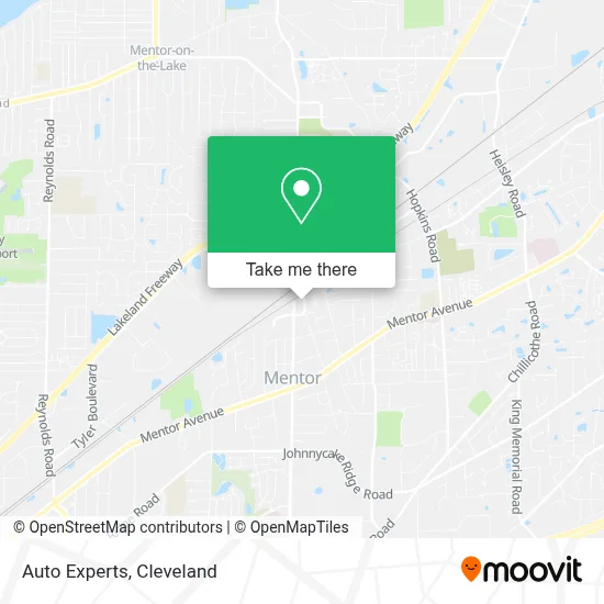 Auto Experts map