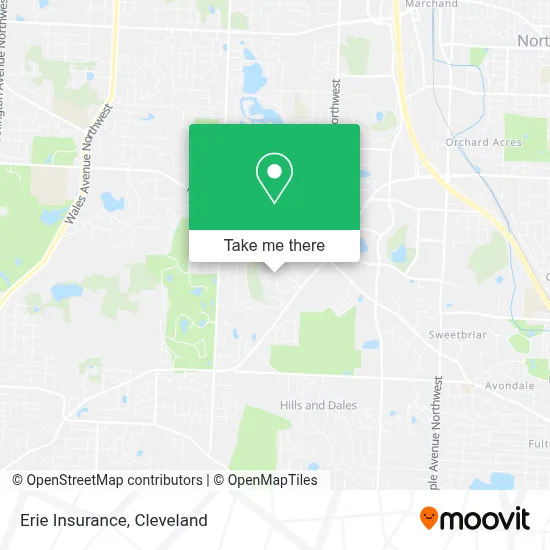 Erie Insurance map