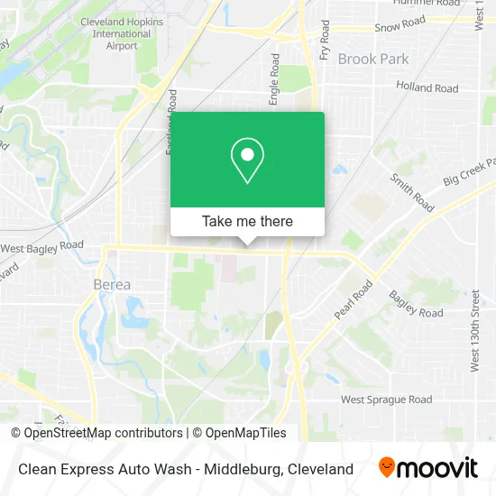 Clean Express Auto Wash - Middleburg map