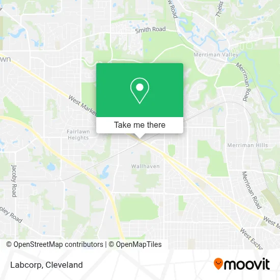 Labcorp map