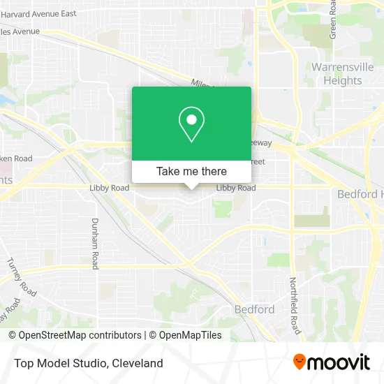 Top Model Studio map