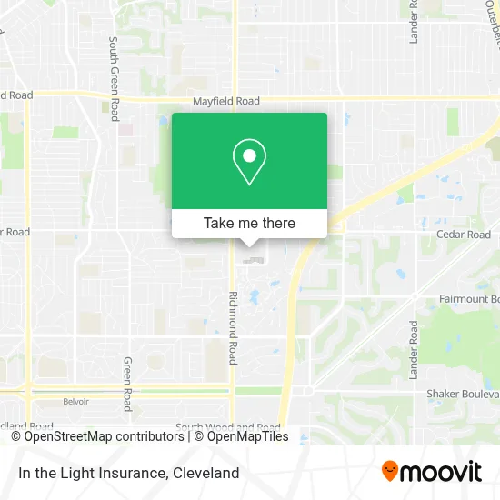 In the Light Insurance map