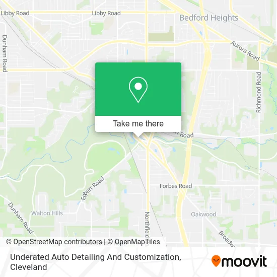 Underated Auto Detailing And Customization map