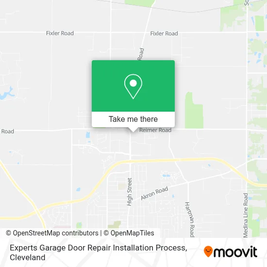 Experts Garage Door Repair Installation Process map