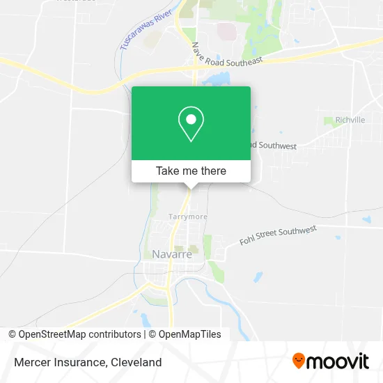 Mercer Insurance map