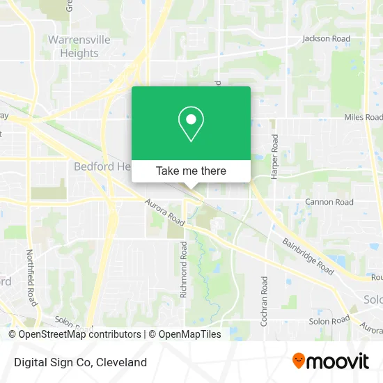 Digital Sign Co map