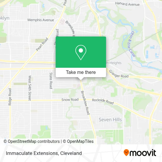 Immaculate Extensions map